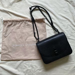 Rebecca Minkoff Love Too Crossbody in Black